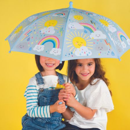 COLOUR CHANGING UMBRELLAS