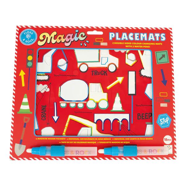 Magic Water Placemats - Counstruction