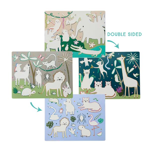 Magic Water Placemats - Jungle