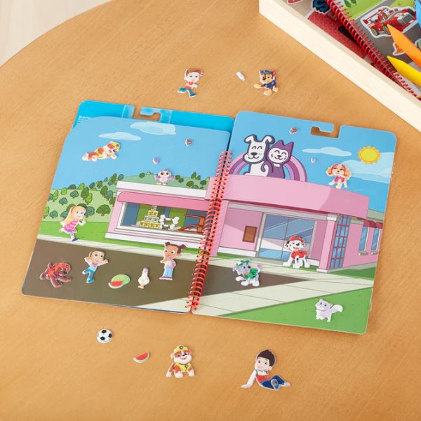 PAW Patrol Restickable Puffy Stickers - Adventure Bay