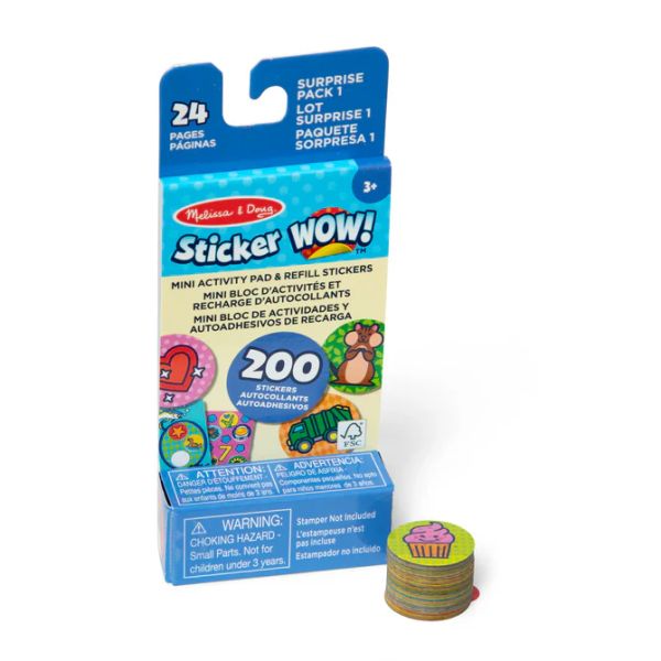Sticker WOW!® Mini Activity Pad & Refill Stickers - Surprise Pack