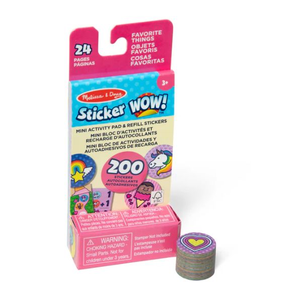 Sticker WOW!® Mini Activity Pad & Refill Stickers - Favorite Things