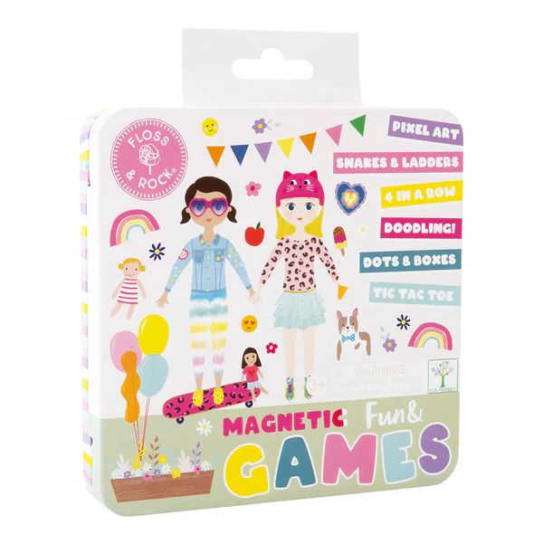 Magnetic Fun & Games Tin -Best Friends