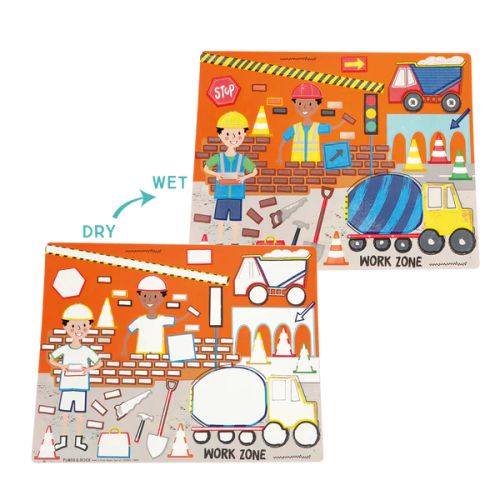 Magic Water Placemats - Counstruction