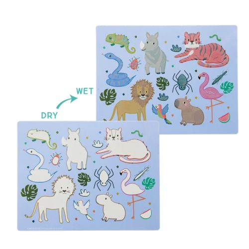 Magic Water Placemats - Jungle