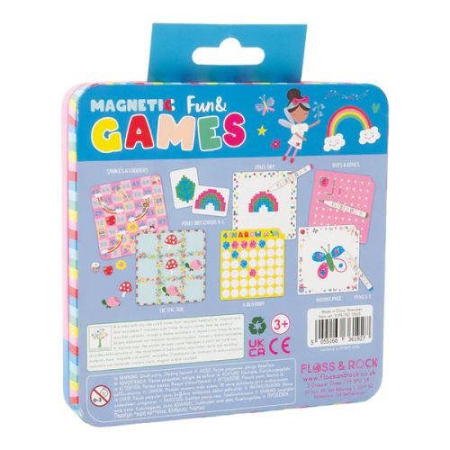 Magnetic Fun & Games Tin - Rainbow Fairy