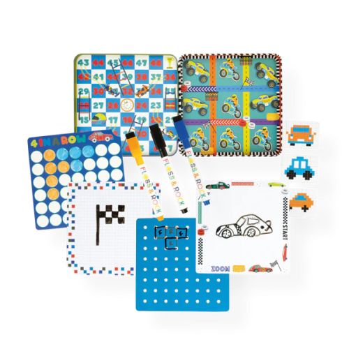 Magnetic Fun & Games Tin - Cars
